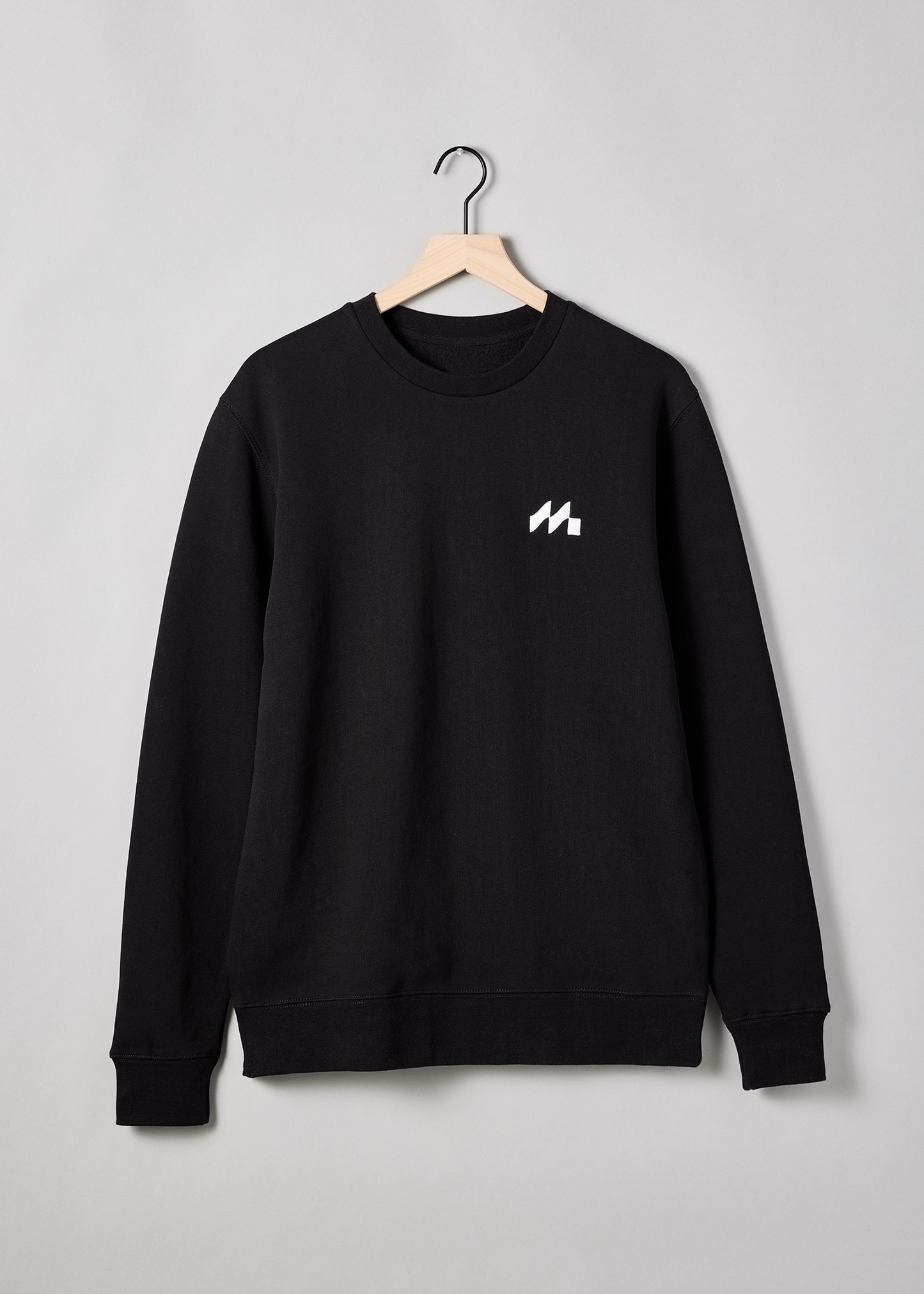 Black Logo Crew